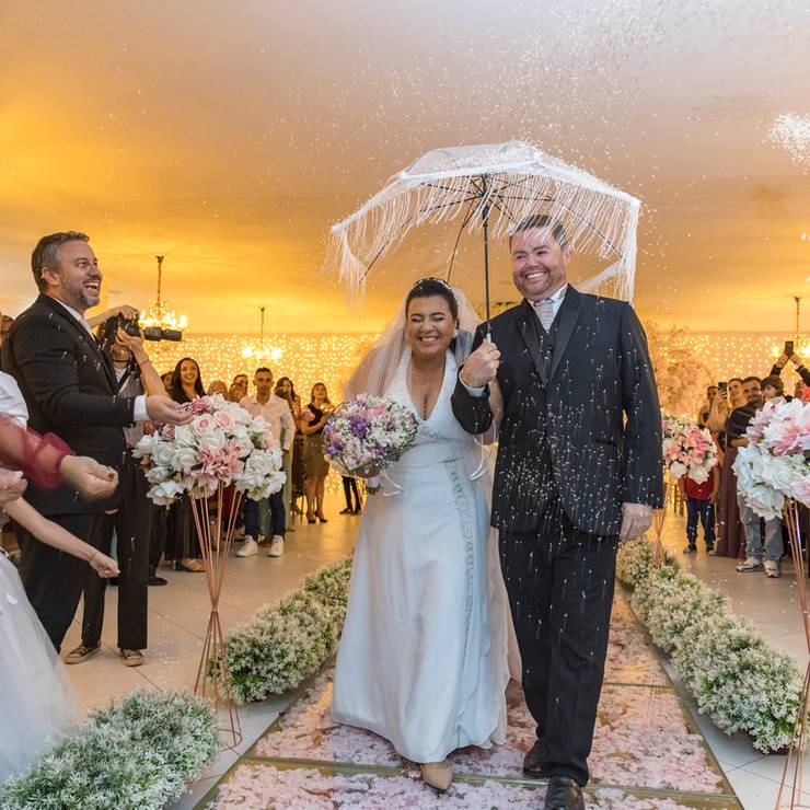 Bodas e Casais de Casamento Priscila e Wagner