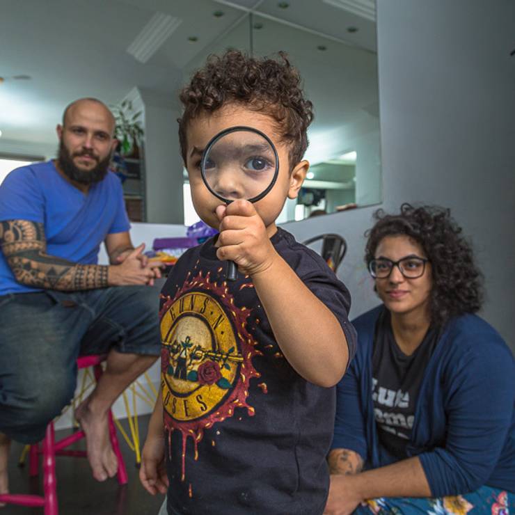 Em Família de Talita, David e Dom