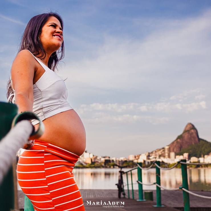 Ensaio Gestante  de A doce espera da Rebeka - Ensaio Gestante - Kely e Rômulo 