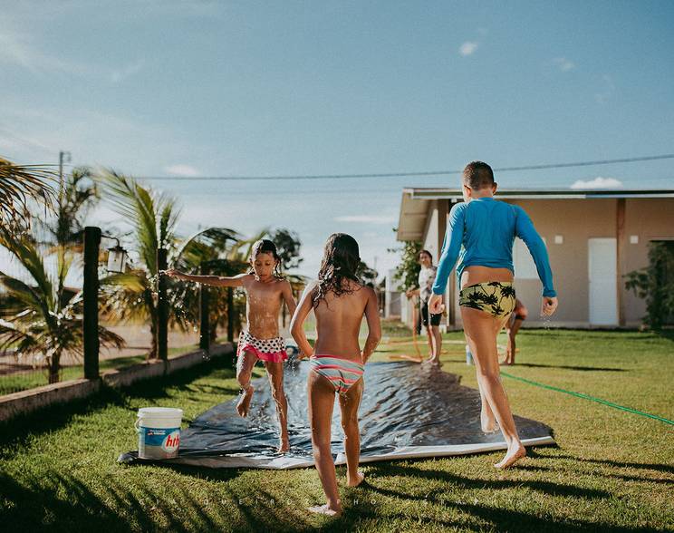 Família de Sessão Família no Lago / Pura diversão - Brasília D.F