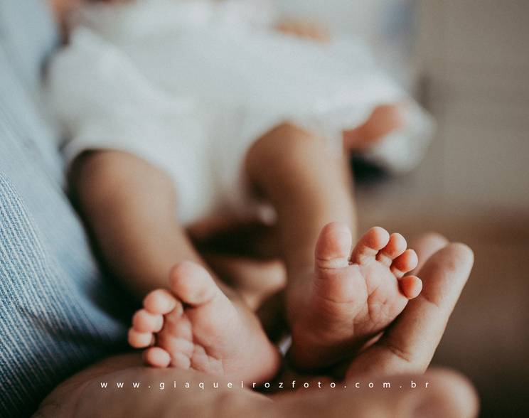 Newborn lifestyle de Débora 25 dias |  Ensaio Newborn Lifestyle
