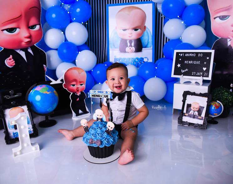 Smash the Cake de Henrique- 1 aninho