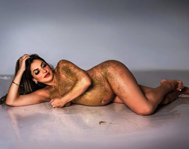 Gestante de Aline - Gestante estúdio