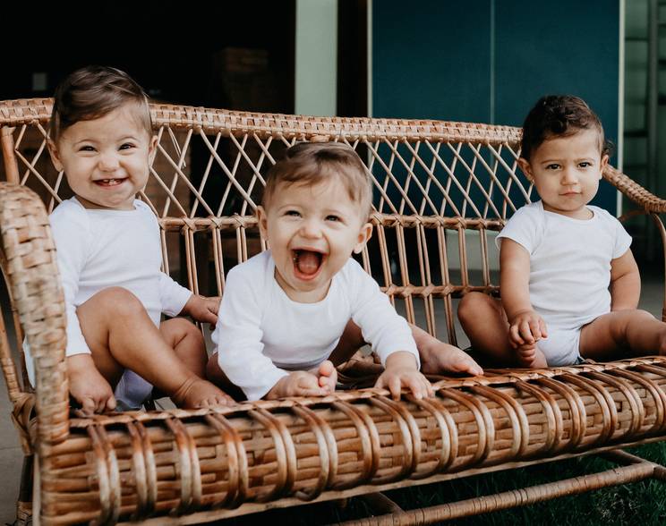 Família de Analê, Levi e Luana