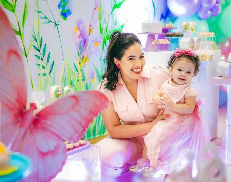 Aniversário Infantil de Aniversário Giovanna 1 Ano