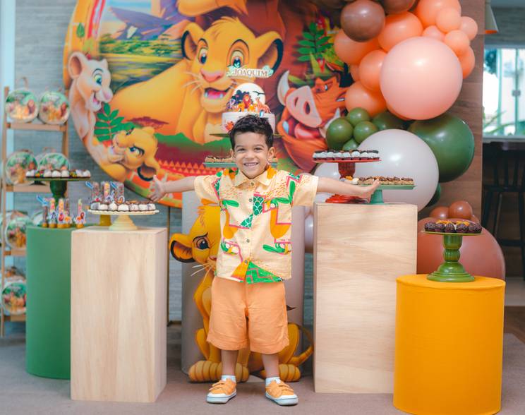 Aniversário Infantil de Aniversário Joaquim 5 Anos
