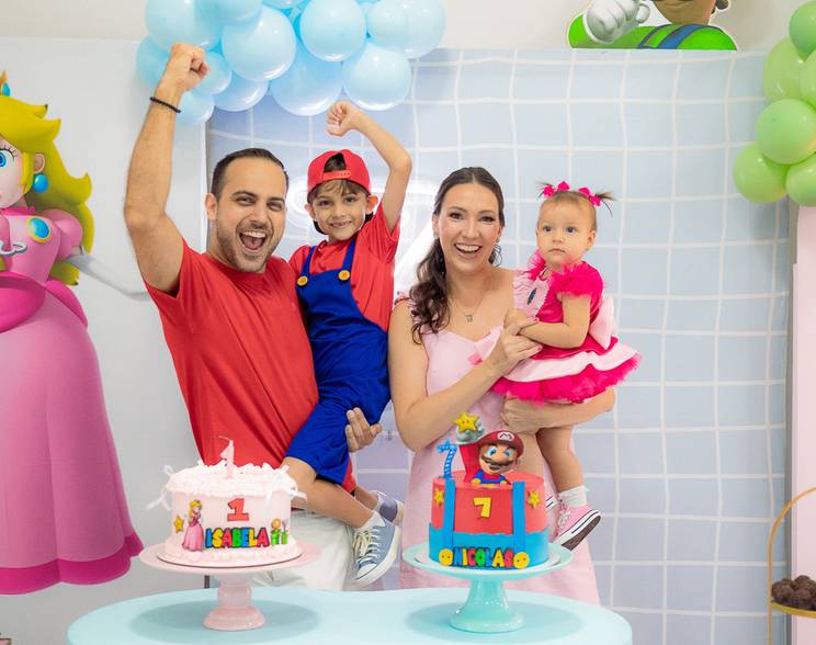 Aniversário Infantil de Aniversário Nicollas e Isabella (7 Anos e 1 Ano)