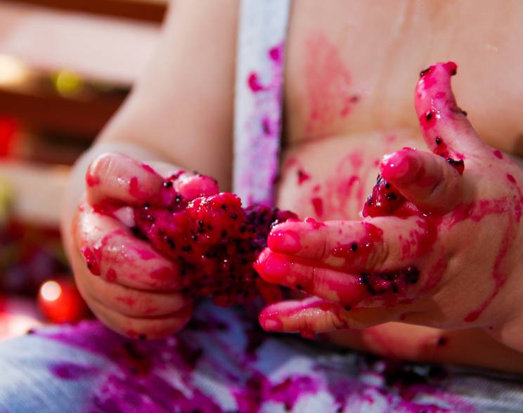 Infantil de Smash the fruit