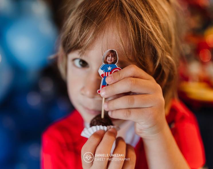 fotografia de aniversário infantil  de Fotografia de Aniversário em Mogi das Cruzes - João 5 anos