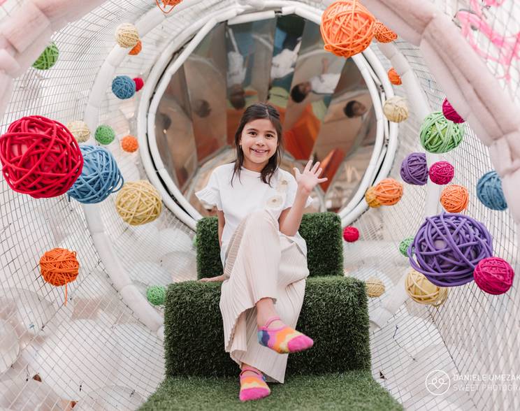 fotografia de aniversário infantil  de Festa da Julia no Espaço Tragaluz