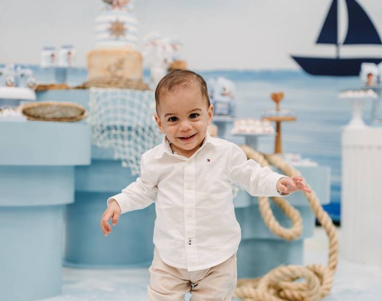 fotografia de aniversário infantil  de Festa de 1 ano do Pedro no Buffet Santa Arruaça