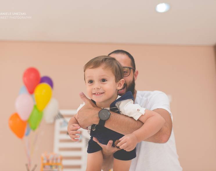 fotografia de aniversário infantil  de Aniversário do Frederico