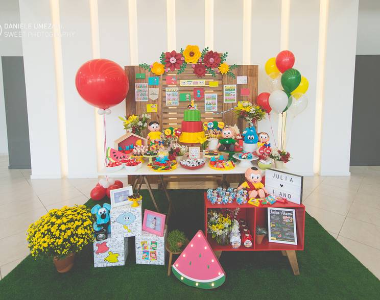 fotografia de aniversário infantil  de {1º ano da Juju}