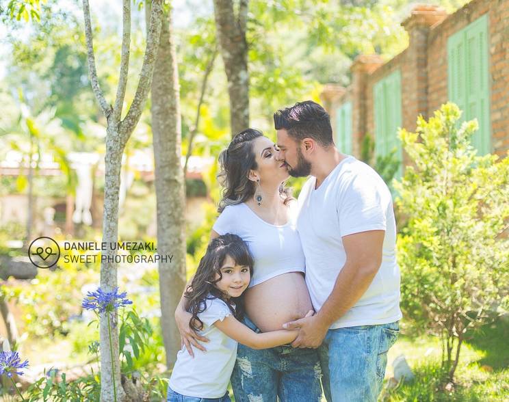 Ensaio Gestante ao ar livre de Ensaio gestante ♡