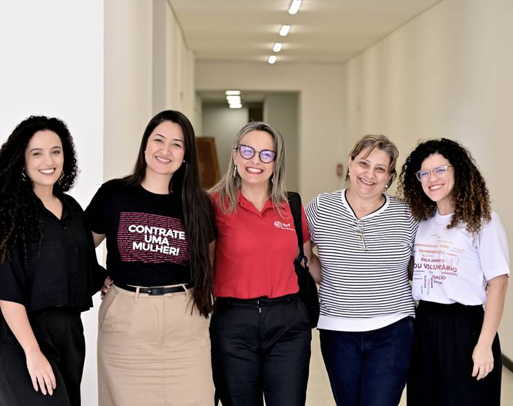 Eventos Corporativos de #ElasJovensAprendizes realizado pela Se Candidate, Mulher! em parceria com o Instituto BRF.