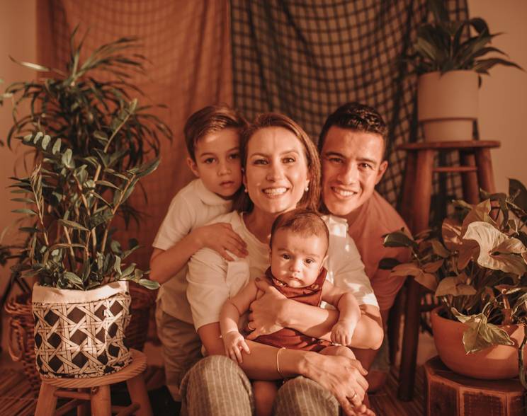 Família de Familia da Carol