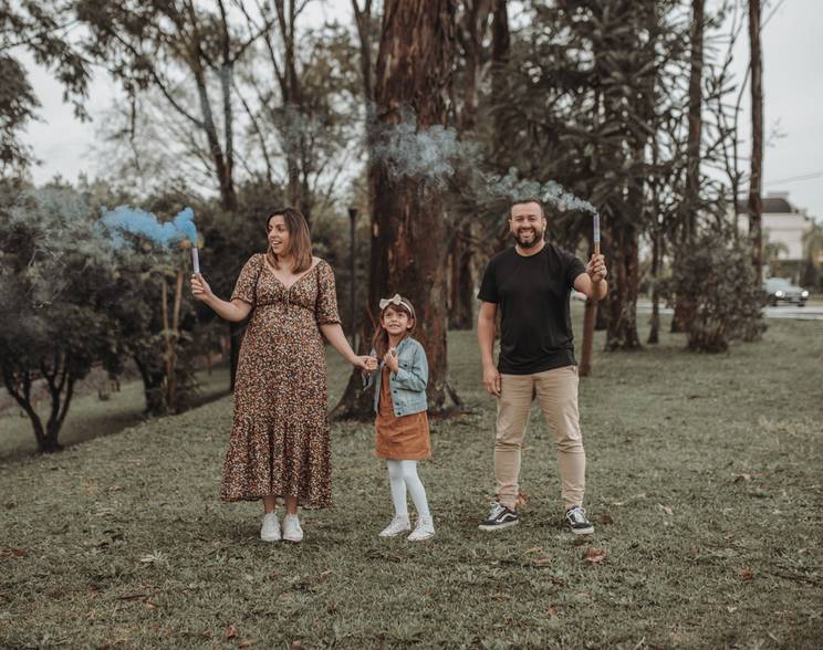 Ensaio Comemorativo de Ensaio Revelação Carla & Ariel