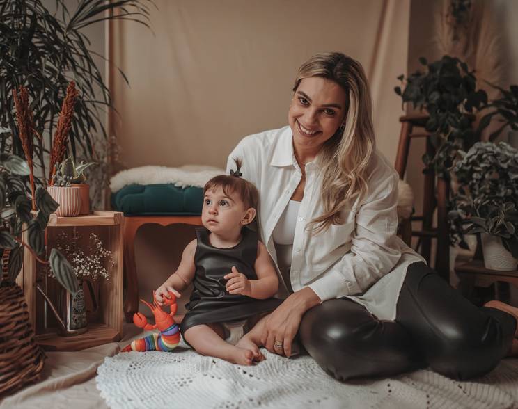 Dia das Mães de Ensaio Mãe e Filha - Andressa & Vicky