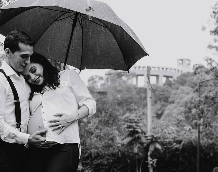 Gestante de Thalita & Valetim - O milagre em dobro Alice e Mateus