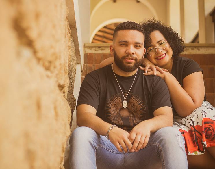 Ensaio de Angélica e Lucas