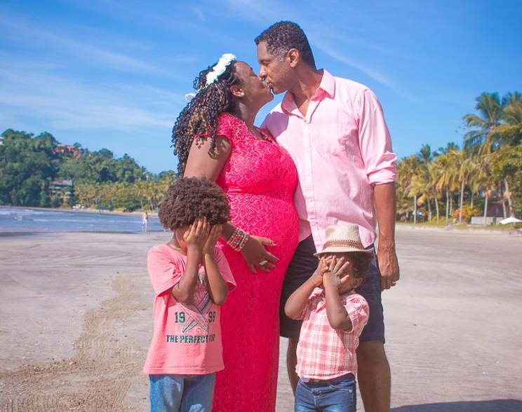 Gestante de Viviane Aleixo