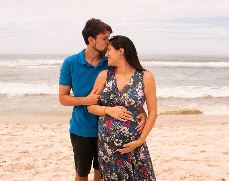 Gestante de Chris Tonietto