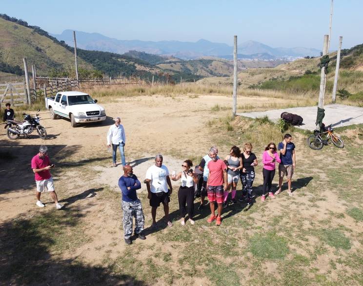 Turismo Esportivo de Rampa do Parapente no Mendanha