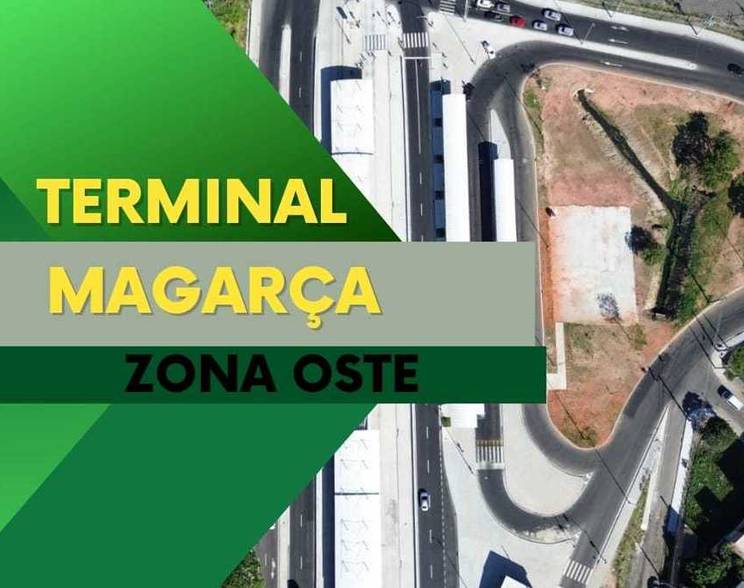 Obras Públicas de Terminal BRT Magarça na Zona Oeste