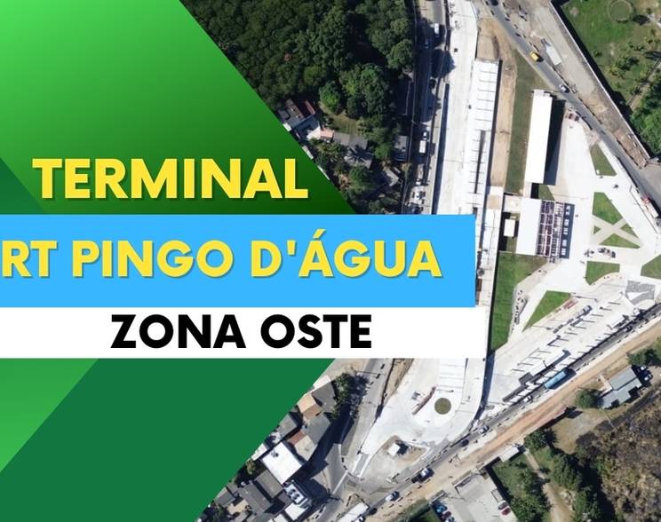 Obras Públicas de Terminal BRT Pingo D'água  - Zona Oeste