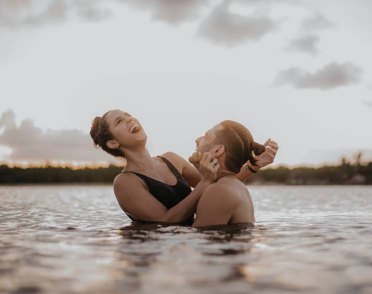 Ensaios de A Walk on the Beach