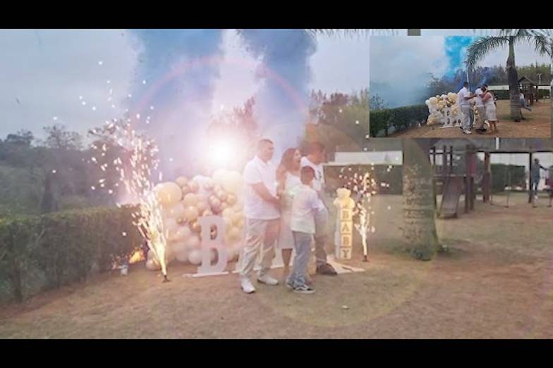 Filmagem Aérea de Filmagem Aérea   - Chá Revelação David e Dayane