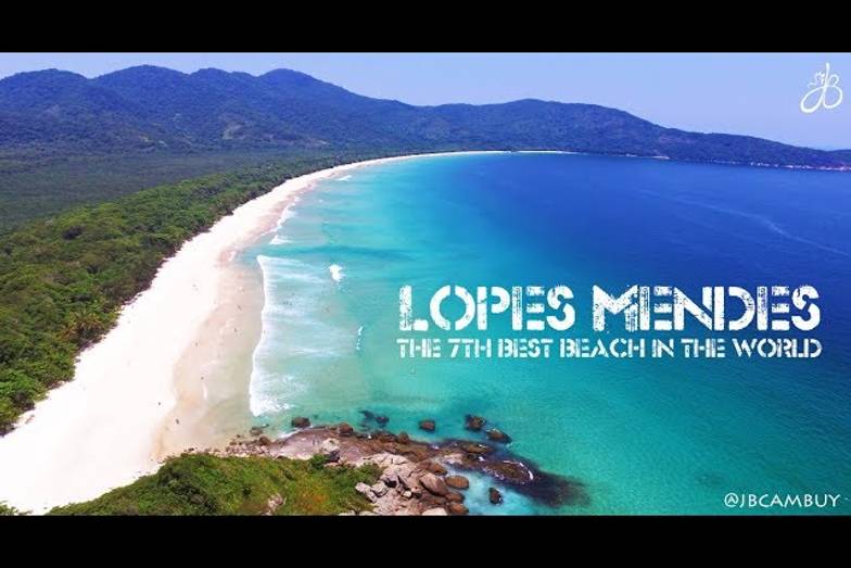 ILHA GRANDE de Praia de Lopes Mendes na Ilha Grande