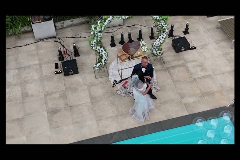 Filmagem Aérea de Filmagem Aérea Casamento 