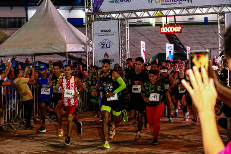 Corrida de 1ª Corrida das Cirandas emociona Manacapuru com mais de 2 mil atletas, cultura e festa popular