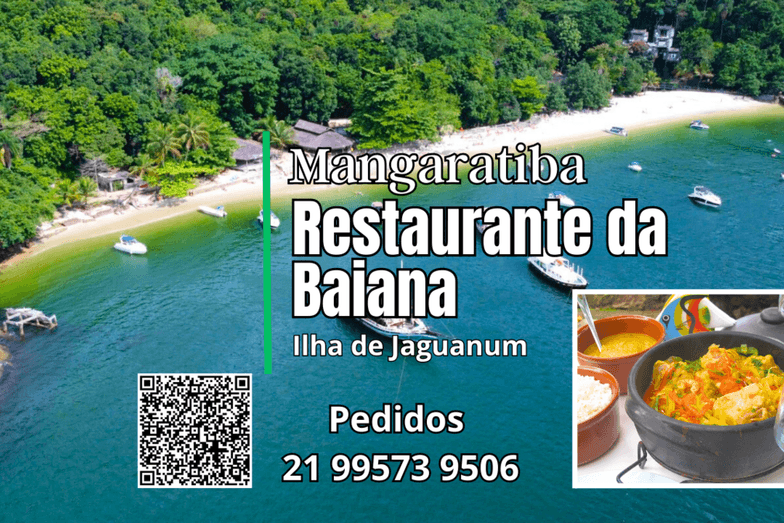 ILHA DE JAGUANUM de Restaurante da Baiana na Praia do Araçá