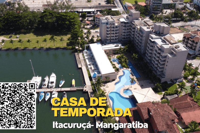 CASAS DE TEMPORADAS EM ITACURUÇÁ de Apart Hotel Albert no Porto Marina Mont Blanc