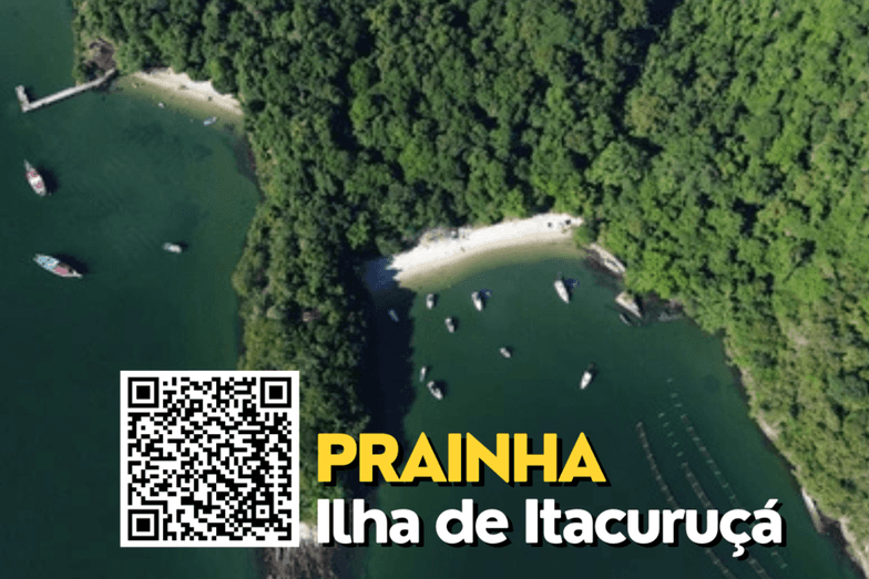 ILHA DE ITACURUÇÁ de Prainha ou Praia do Canto