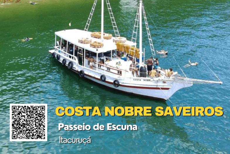 PASSEIO DE SAVEIROS EM ITACURUÇÁ de Costa Nobre Saveiros