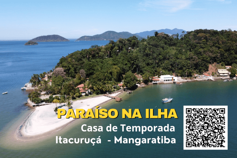 CASAS DE TEMPORADAS EM ITACURUÇÁ de Paraíso na Ilha