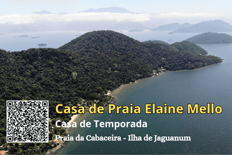 CASAS DE TEMPORADAS EM JAGUANUM de Casa de Praia Elaine de Mello
