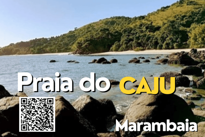 ILHA DA MARAMBAIA de Praia do Caju na Marambaia