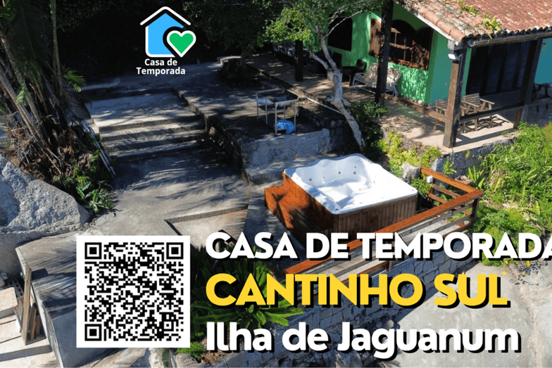 CASAS DE TEMPORADAS EM JAGUANUM de Casa de Temporada Cantinho do Sul