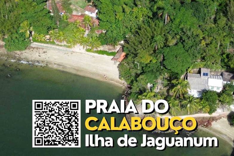ILHA DE JAGUANUM de Praia do Calabouço