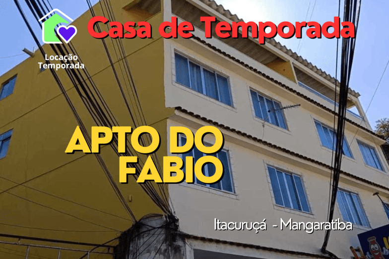 CASAS DE TEMPORADAS EM ITACURUÇÁ de Apartamento Fábio em Itacuruca 