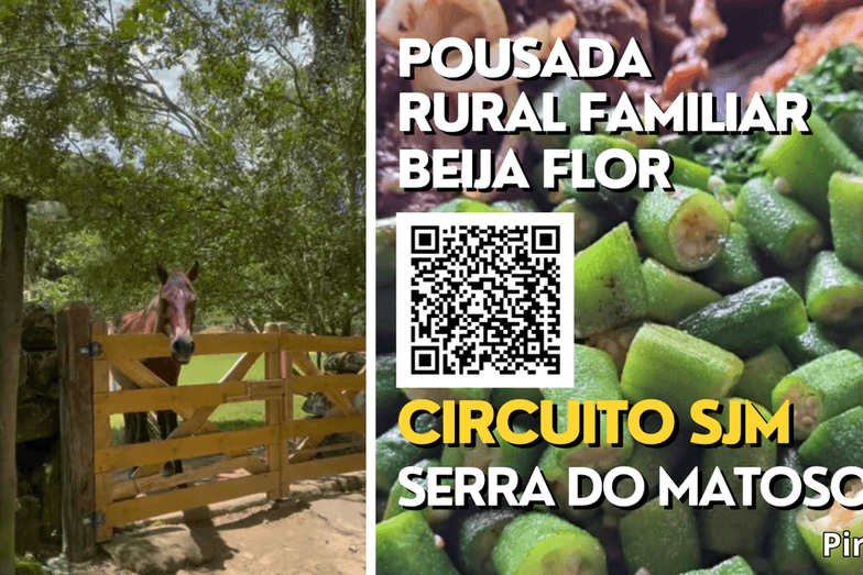 SERRA DO MATOSO de Pousada Rural Familiar Beija Flor