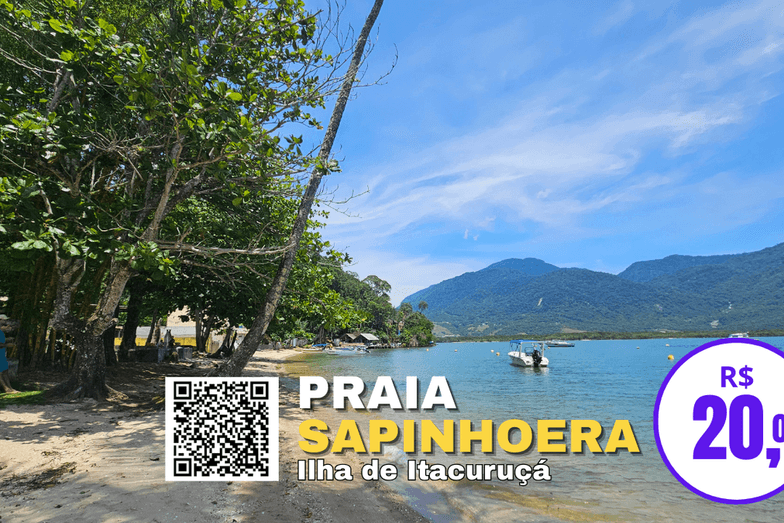 ILHA DE ITACURUÇÁ de Praia Sapinhoera