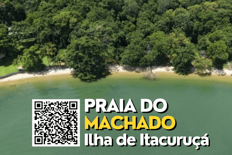 ILHA DE ITACURUÇÁ de Praia do Machado