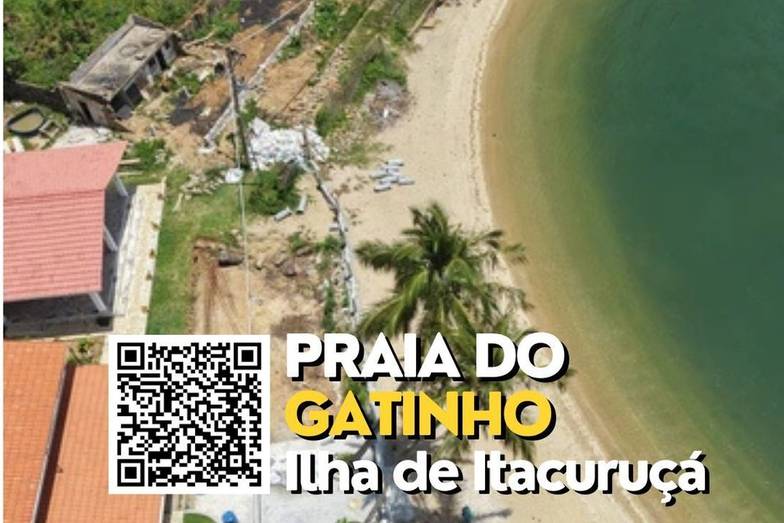ILHA DE ITACURUÇÁ de Praia do Gatinho