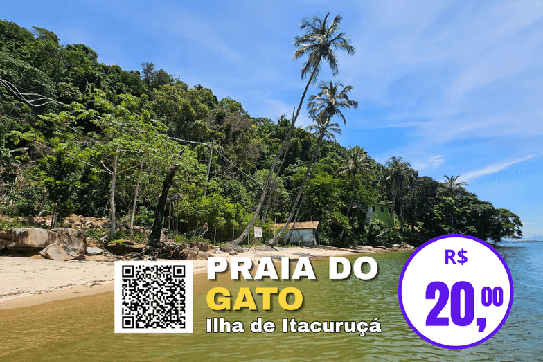 ILHA DE ITACURUÇÁ de Praia do Gato