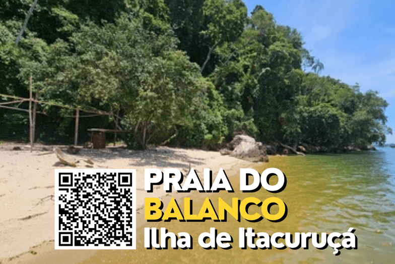 ILHA DE ITACURUÇÁ de Praia do Balanço